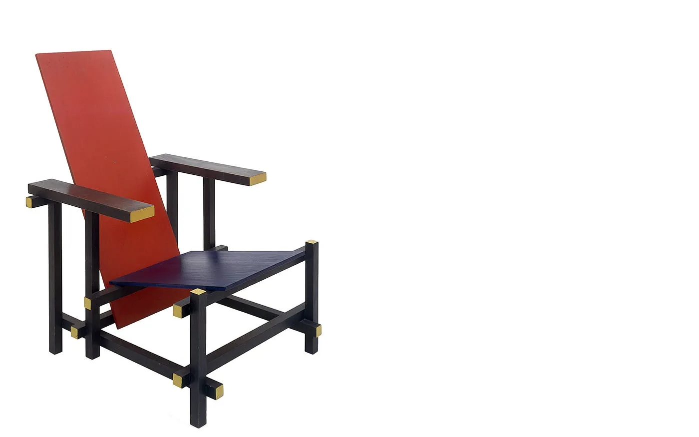 Red Blue Chair ispirata a Gerrit Rietveld