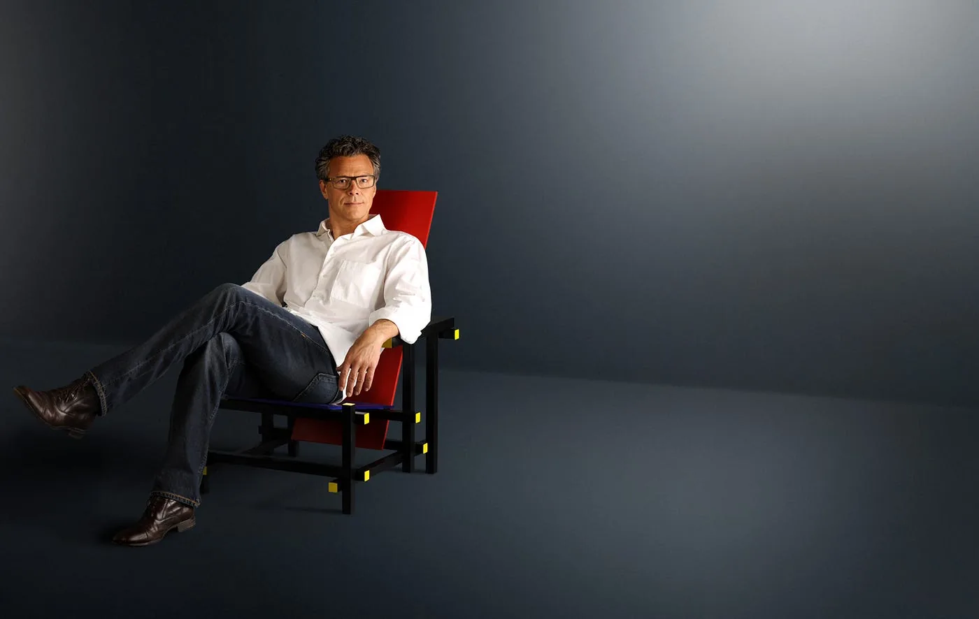Red and Blue Chair
